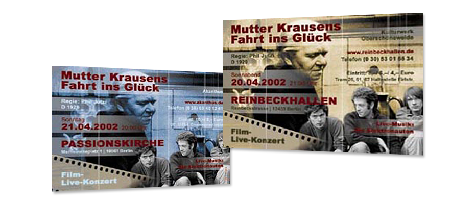 Flyer 'Mutter Krausens Fahrt ins Glück'