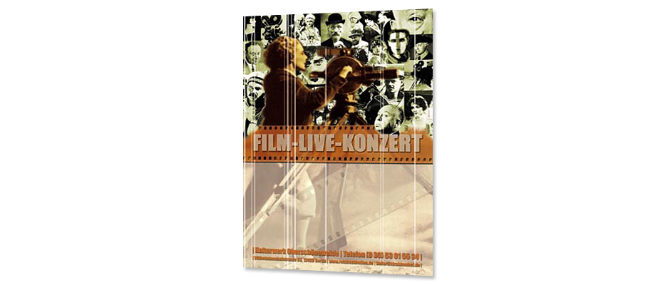 Plakat Film-Live-Konzerte