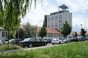 Das FPA-Gebäude in Adlershof